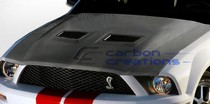 2005-2009 Ford Mustang Fits Cobra models Carbon Creations OEM Style Hood (Carbon Fiber)