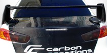 2008-2015 Mitsubishi Lancer/Evolution Carbon Creations GT Concept Wing (Carbon Fiber)