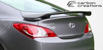 2010-2016 Hyundai Genesis 2DR Carbon Creations Track Look Wing Spoiler (Carbon Fiber)