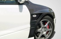 2003-2006 Mitsubishi Evolution Carbon Creations Vented Fenders (Carbon Fiber)