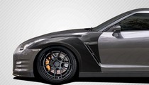 2009-2016 Nissan GTR Carbon Creations OEM Style Fenders (Carbon Fiber)