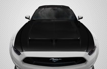 2015-2016 Ford Mustang Carbon Creations GT500 Hood (Carbon Fiber)