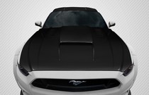 2015-2016 Ford Mustang Carbon Creations CV-X Hood (Carbon Fiber)