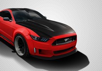 2015-2016 Ford Mustang Carbon Creations Cowl Hood (Carbon Fiber)