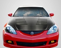 2002-2006 Acura RSX Carbon Creations DriTech TS-1 Hood (Carbon Fiber)