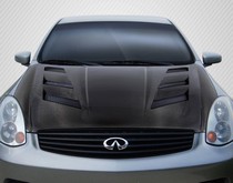 2003-2007 Infiniti G35 Coupe Carbon Creations DriTech AM-S Hood