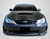 2008-2014 Subaru WRX/STI, 2008-2011 Subaru Impreza Carbon Creations DriTech TS-1 Hood (Carbon Fiber)