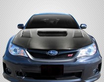 2008-2014 Subaru WRX/STI, 2008-2011 Subaru Impreza Carbon Creations DriTech C-1 Hood (Carbon Fiber)