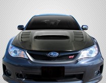 2008-2014 Subaru WRX/STI, 2008-2011 Subaru Impreza Carbon Creations DriTech VR-S Hood (Carbon Fiber)