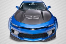 2016-2017 Chevrolet Camaro Carbon Creations DriTech Grid Hood, 1 Piece