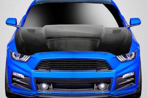 2015-2017 Ford Mustang Carbon Creations CVX V2 Hood