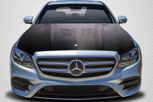 2014-2018 Mercedes E Class W212 Carbon Creations DriTech Black Series Look Hood