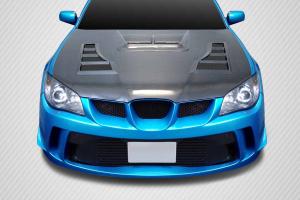 2006-2007 Subaru Impreza WRX STI Carbon Creations DriTech TS-1 Hood - 1 Piece