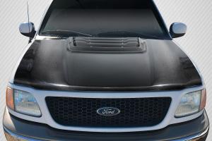 1997-2003 Ford F-150 Carbon Creations Raptor Look Hood - 1 Piece