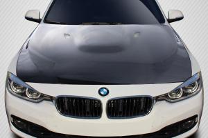 2012-2018 BMW 3 Series F30 / 2014-2020 4 Series F32 Carbon Creations M3 Style Hood - 1 Piece