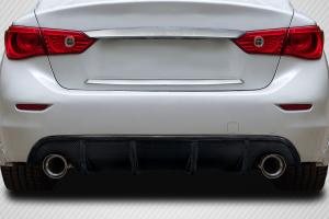 2014-2017 Infiniti Q50 Carbon Creations VIP Rear Diffuser - 1 Piece