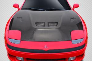 1991-1993 Mitsubishi 3000GT Carbon Creations Evo Hood - 1 Piece