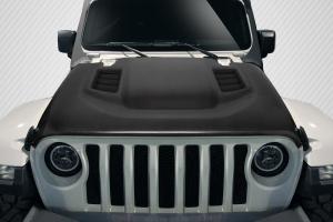 2019-2019 Jeep Wrangler JL Carbon Creations MPR Hood - 1 Piece