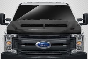 2017-2019 Ford Super Duty F250, 2017-2019 Ford Super Duty F350 F450 Carbon Creations GT500 Hood - 1 Piece