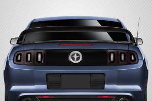 2010-2014 Ford Mustang Carbon Creations GT350 Look Rear Wing Spoiler - 2 Piece