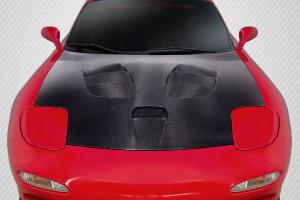 1993-1997 Mazda RX-7 Carbon Creations Scooter Hood - 1 Piece