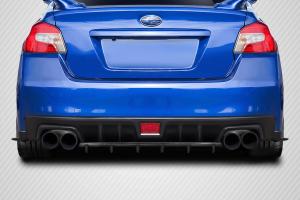 2015-2020 Subaru WRX STI Carbon Creations C Speed Style Rear Diffuser - 1 Piece