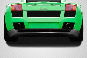 2009-2013 Lamborghini Gallardo Carbon Creations HMS Rear Lip Diffuser Under Spoiler - 1 Piece