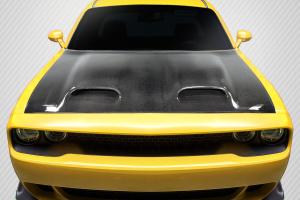 2008-2020 Dodge Challenger Carbon Creations Redeye Look Hood - 1 Piece