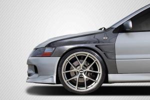 2003-2006 Mitsubishi Lancer Evolution 8 9 Carbon Creations C-Speed Fenders - 2 Piece