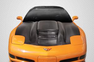 1997-2004 Chevrolet Corvette C5 Carbon Creations ZR1 V2 Hood - 1 Piece