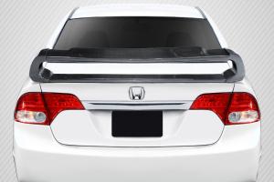 2006-2011 Honda Civic 4DR Carbon Creations Type M Wing Spoiler - 4 Piece