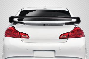 2007-2013 Infiniti G Sedan G25 G35, 2007-2013 Infiniti G Sedan G25 G37 Carbon Creations Elite Rear Wing Trunk Lid Spoiler - 1 Piece