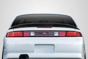 1995-1998 Nissan 240SX S14 Carbon Creations Supercool Wing Trunk Lid Spoiler - 1 Piece