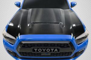 2016-2020 Toyota Tacoma Carbon Creations RKS Hood - 1 Piece