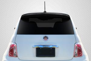 2012-2017 Fiat 500 Carbon Creations Abarth Look Roof Wing Spoiler - 1 Piece