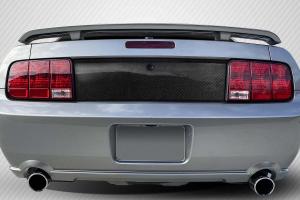 2005-2009 Ford Mustang Carbon Creations Retro Look Trunk Trim Panel - 1 Piece