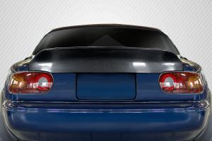 1990-1997 Mazda Miata Carbon Creations Ducktail Rear Trunk Lid - 1 Piece