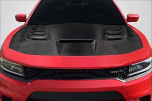 2015-2023 Dodge Charger Carbon Creations Viper Hood - 1 Piece