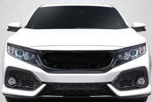 2016-2020 Honda Civic Carbon Creations Type JS Grille - 1 Piece