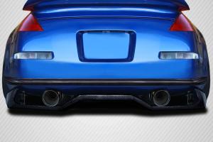 2003-2008 Nissan 350Z Z33 Carbon Creations VTX Rear Diffuser - 2 Piece