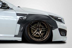 2011-2013 Kia Optima Carbon Creations CPR Wide Body Front Fender Flares - 4 Piece