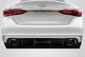 2018-2020 Infiniti Q50 Carbon Creations SRK Rear Diffuser - 1 Piece