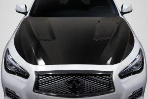 2014-2023 Infiniti Q50 Carbon Creations S Concept Hood - 1 Piece