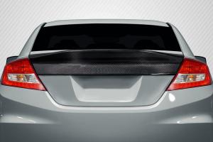 2012-2015 Honda Civic 2DR Carbon Creations KMZ V2 Rear Wing Spoiler - 1 Piece