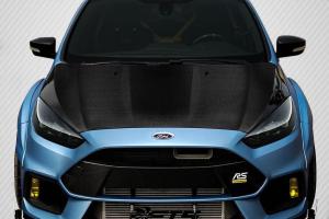 2015-2018 Ford Focus Carbon Creations OEM Look Hood - 1 Piece