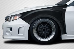 2008-2014 Subaru Impreza WRX STI 2011-2014 Impreza WRX Carbon Creations VRS 8MM Front Fenders - 2 Piece