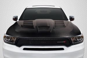 2011-2023 Dodge Durango Carbon Creations Viper Hood - 1 Piece