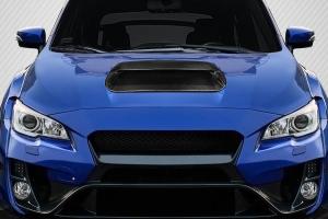 2015-2021 Subaru WRX Sti Carbon Creations Hyperflow Hood Scoop - 1 Piece