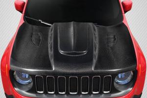 2015-2023 Jeep Renegade Carbon Creations Thermal Hood -1 Piece