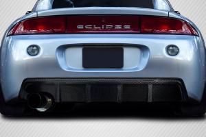 1997-1999 Mitsubishi Eclipse Carbon Creations Cartwercs Rear Diffuser - 1 Piece